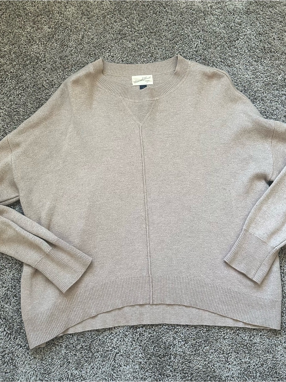 Universal Thread Taupe Crewneck Sweater